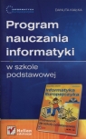 Informatyka Europejczyka Program nauczania informatyki w szkole podstawowej