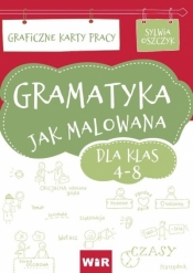 Gramatyka jak malowana. Graficzne Karty Pracy dla kl. 4-8 - Sylwia Oszczyk