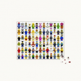 Puzzle 1000: LEGO Minifigure