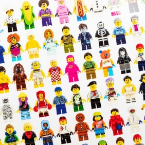 Puzzle 1000: LEGO Minifigure