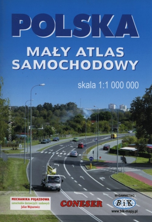 Polska Mały Atlas Samochodowy 1:1 000 000