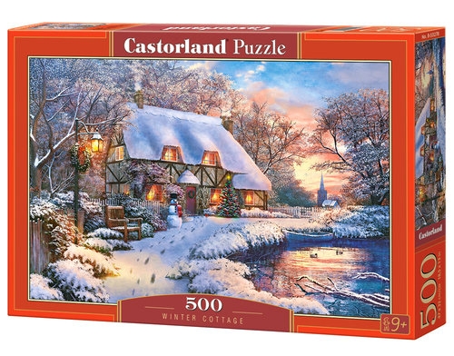 Puzzle 500 Winter Cottage (B-53278)