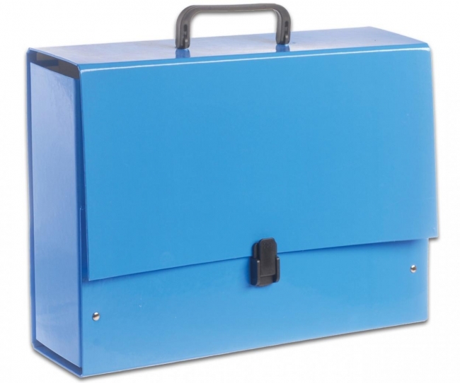 Teczka z rączką B4 jumbo niebieska PENMATE