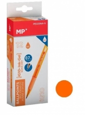 Długopis żelowy pomarańczowy (12szt)