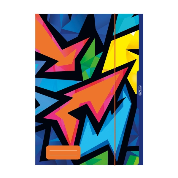 Teczka rysunkowa A3 z gumką - Neon Art (50028009) 