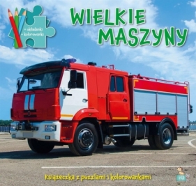 Książeczki z puzzlami Wielkie maszyny - Opracowanie zbiorowe