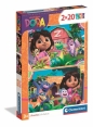 Puzzle 2x20 Super Kolor Dora