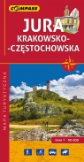 Jura Krakowsko-Częstochowska Mapa turystyczna laminowana 1:50 000