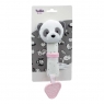  Zabawka z dźwiękiem - Panda różowa 16 cm (9027)od 0 miesięcy