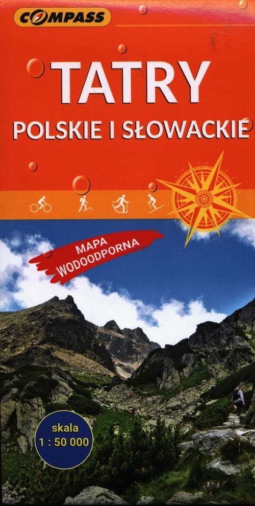 Tatry Polskie i Słowackie mapa 1:50 000