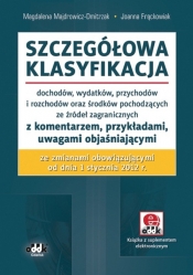 Szczegółowa klasyfikacja