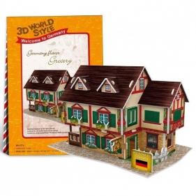 Puzzle 3D: Domki świata - Niemcy, Grocery Shop (306-23127)