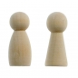 Dekoracje drewniane pionki/figurki (390724)