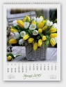 Kalendarz 2015 Kwiaty w bukietach artystyczny
