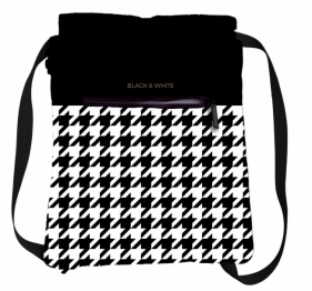 Worko-plecak Black&White Pepitka