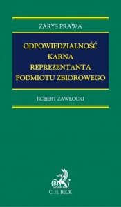 Odpowiedzialność karna reprezentanta podmiotu zbiorowego