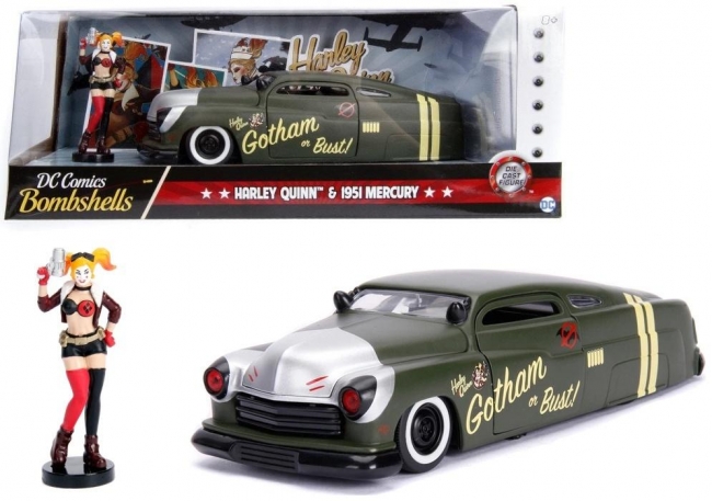 Jada DC Harley Quinn 1951 mercury 1:24