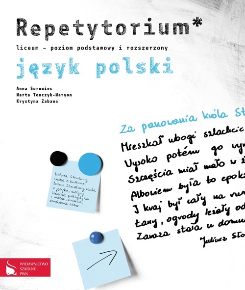 Pakiet maturalny Język polski Repetytorium Poziom podstawowy i rozszerzony