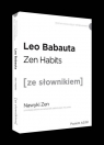 Zen habits wersja angielska z podręcznym słownikiem Babauta Leo
