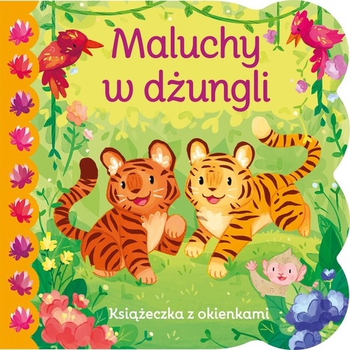 Maluchy z dżungli. Książeczka z okienkami