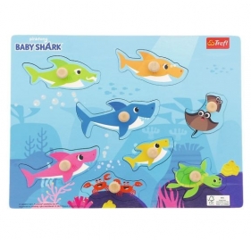 Układanka drewniana Baby Shark (61627)