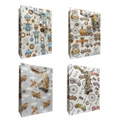 Torebka prezentowa dziecięca L Retro mix