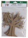 Kształty kartonowe 3D Drzewa (450748)