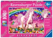 Ravensburger, Puzzle XXL 100: Jednorożec (13927)