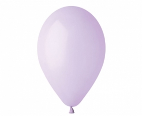 Balon gumowy Godan pastelowy, liliowy 50 szt. 33 cm (G120/79)