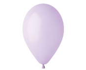 Balon gumowy Godan pastelowy, liliowy 50 szt. 33 cm (G120/79)