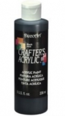 Crafters Acrylic black 236ml