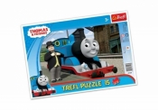 Puzzle ramkowe 15 Tomek i Przyjaciele (31128) - <br />