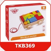 Wózek z klockami (TKB369)