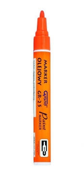 Marker olejowy Grand GR-25 pomarańczowy 12 sztuk