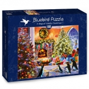 Bluebird Puzzle 1000: Magiczny obraz świąt (70228)