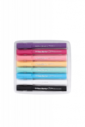 Coolpack, Flamastry do twarzy Hello Kitty - Pink 1, 8 szt (13280PTR)