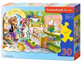 Puzzle konturowe Goldilocks 30 (03280)