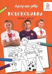 Piłka nożna Wielki mecz Kolorowanka
