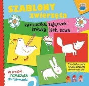 Szablony zwierzęta: Kaczuszka, zajączek, krówka, lisek i sowa - Opracowanie zbiorowe