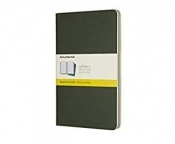 Zestaw 3 zeszytów Cahier Journals 13x21 kratka