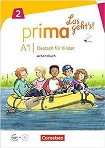 Prima Los geht's! A1 Band 2 Deutsch fur Kinder Arbeitsbuch mit Audio-CD und Stickerbogen