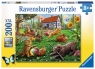  Ravensburger, Puzzle XXL 200: Zwierzaki w ogrodzie (12828)