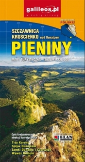Mapa tur. - Pieniny, Szczawnica, Krościenko w.2023 - Opracowanie zbiorowe