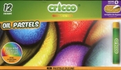 Pastele olejne Cricco okrągłe 12 kolorów (CR481K12/D)