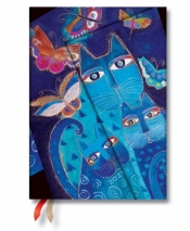Kalendarz książkowy midi 2021 12M Blue Cats&Butt