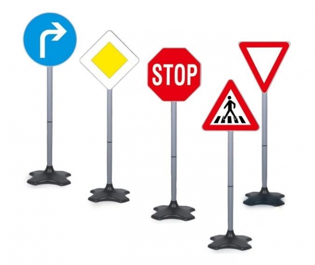 Zestaw znaków drogowych
