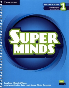 Super Minds 1 Teacher's Book with Digital Pack British English - Frino Lucy, Williams Melanie, Puchta Herbert, Lewis-Jones Peter, Gerngross GĂĽnter