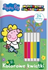 Peppa Pig. Numerkowe kolorowanki. Kolorowe kwiatki Opracowanie zbiorowe