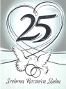 Karnet 25 rocznica ślubu RS0325 RS0325