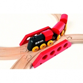 Brio Trains & Vehicles: Kolejka drewniana z torami - podstawowa (63302800)